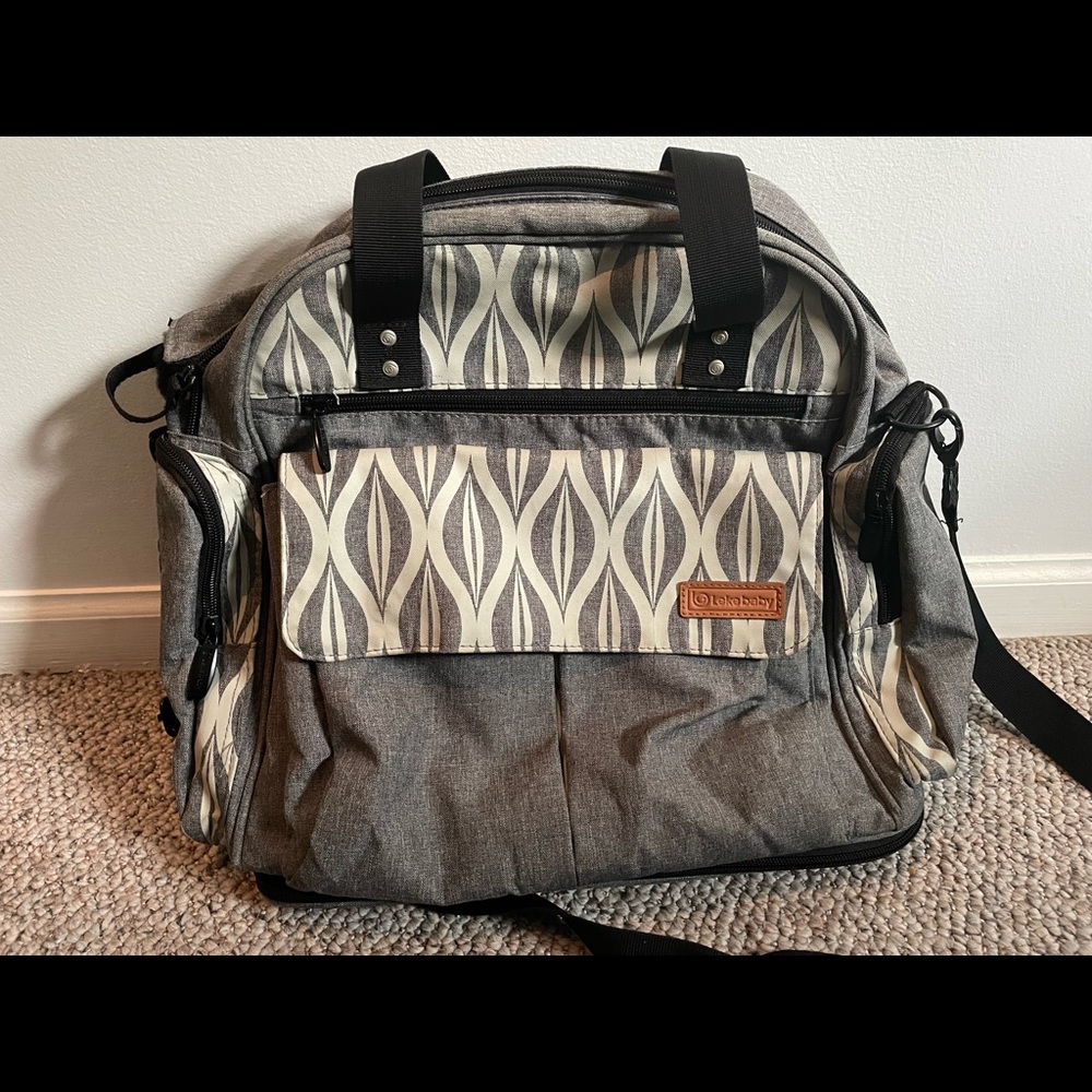 Lekebaby diaper bag